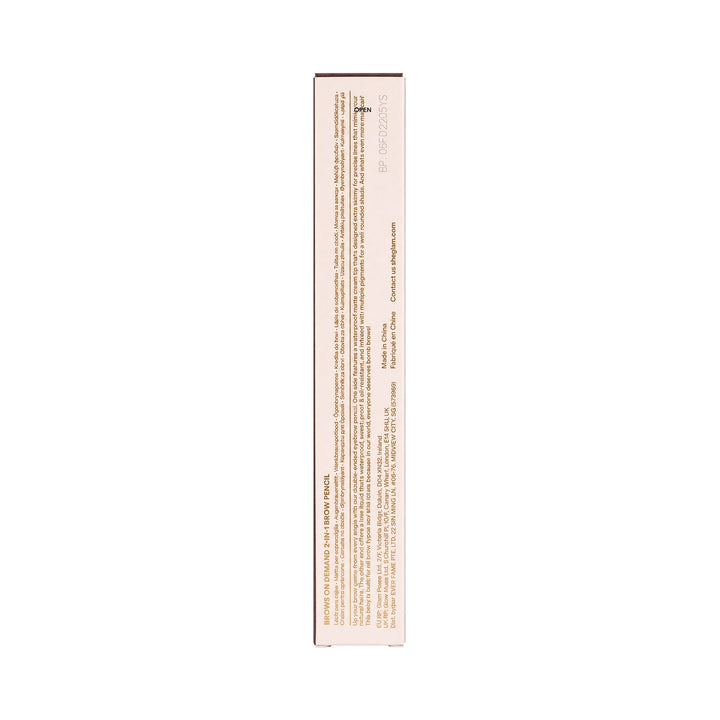 58171-Sheglam Brows On Demand 2-In-1 Brow Pencil Chocolate  +6