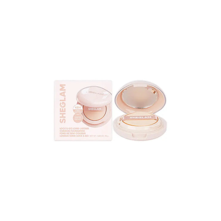 58172-Sheglam Lock &amp; Go Long-Lasting Cushion Foundation Porcelain +1