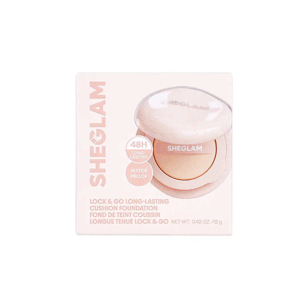 58173-Sheglam Lock & Go Long-Lasting Cushion Foundation Sand