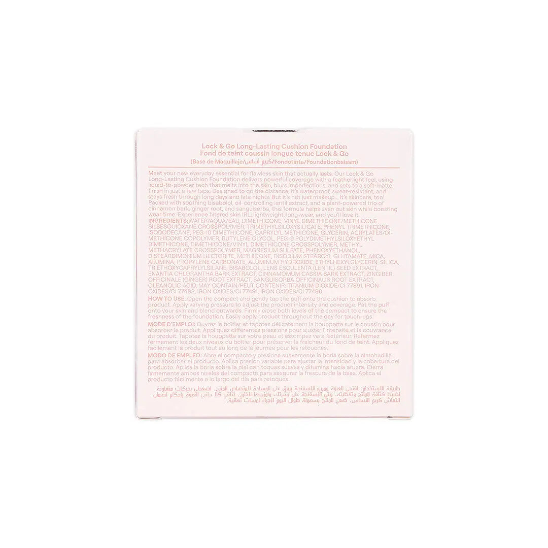 58173-Sheglam Lock & Go Long-Lasting Cushion Foundation Sand +9