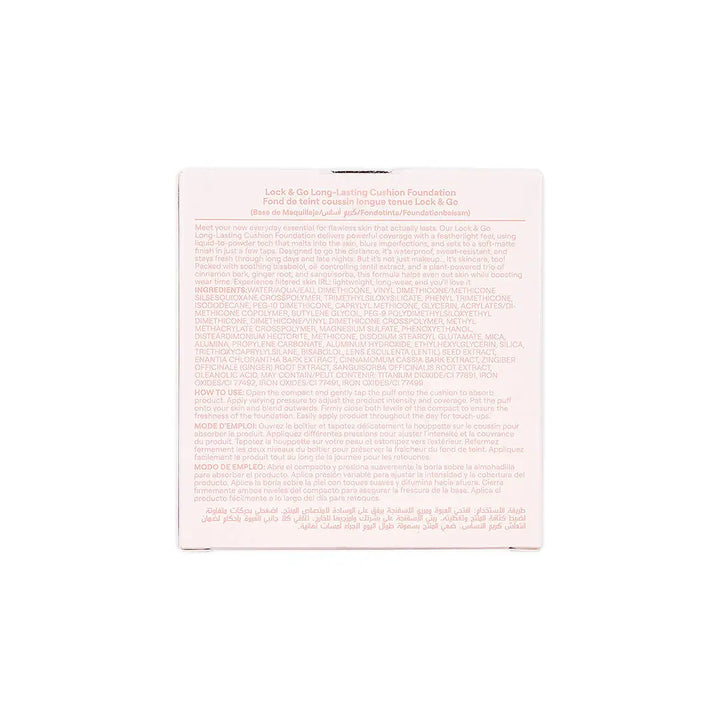 58173-Sheglam Lock &amp; Go Long-Lasting Cushion Foundation Sand +9