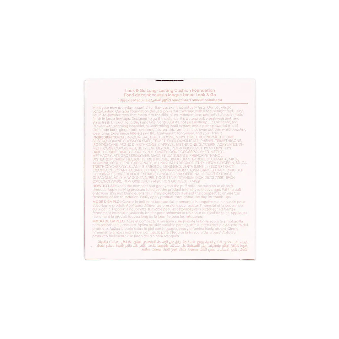 58174-Sheglam Lock & Go Long-Lasting Cushion Foundation Nude +8
