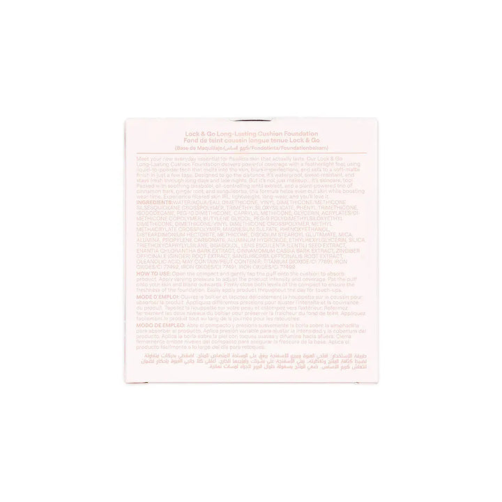 58178-Sheglam Lock &amp; Go Long-Lasting Cushion Foundation Fair +10