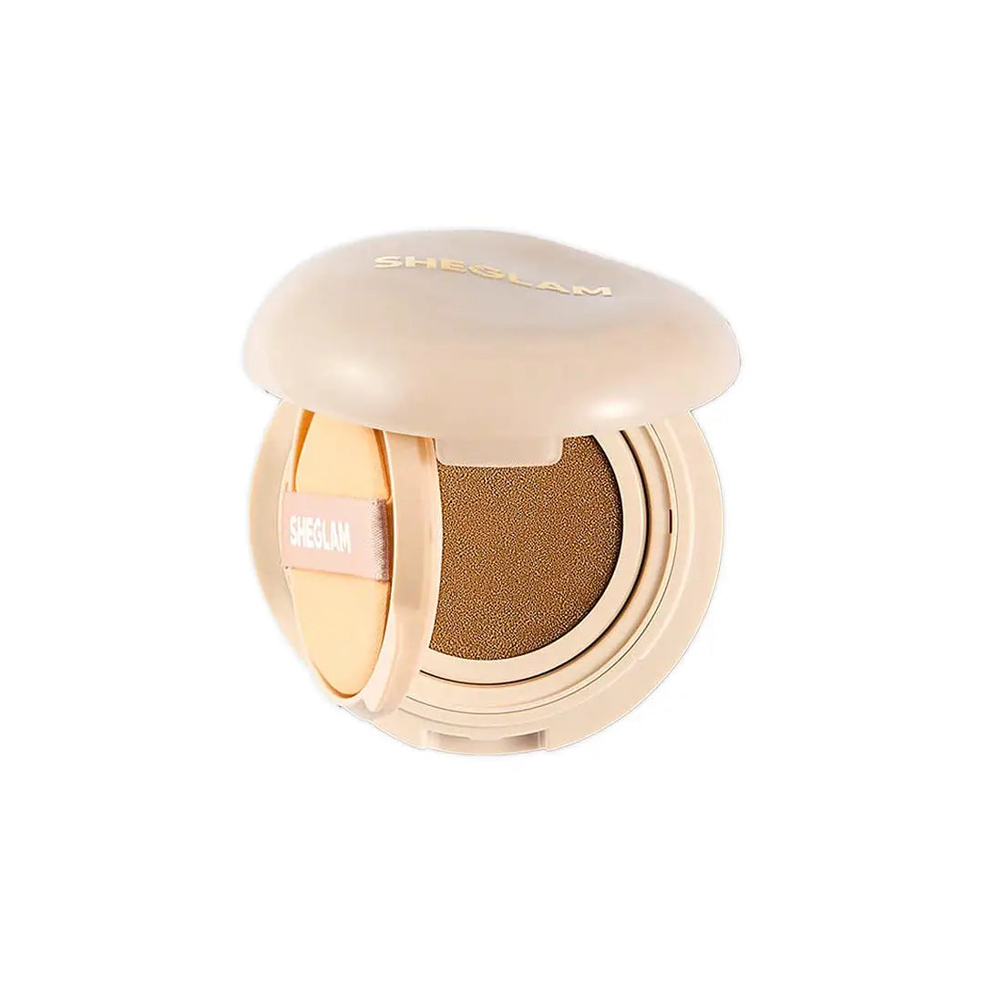 58179-Sheglam Lock & Go Long-Lasting Cushion Foundation Caramel +1