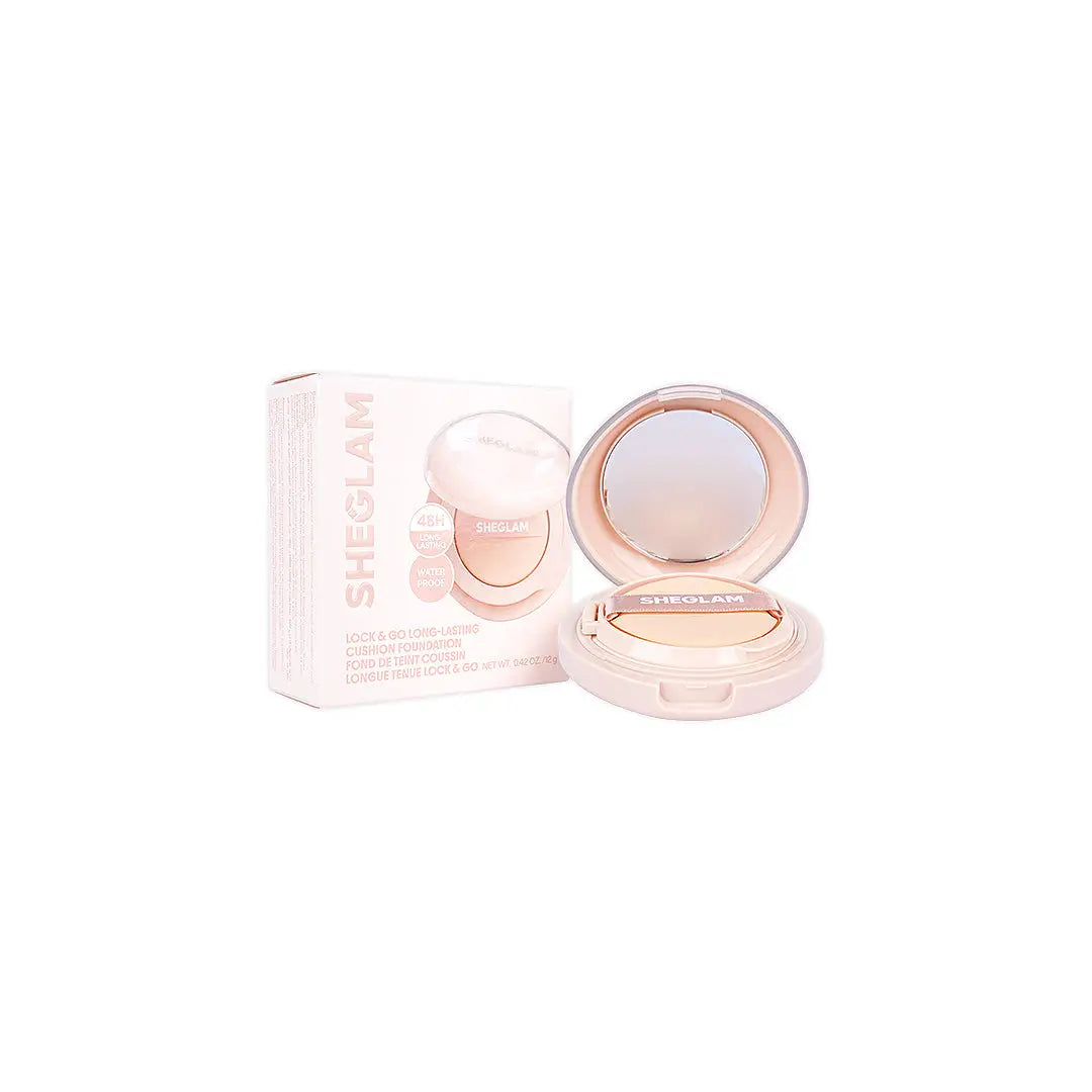 58179-Sheglam Lock & Go Long-Lasting Cushion Foundation Caramel +3