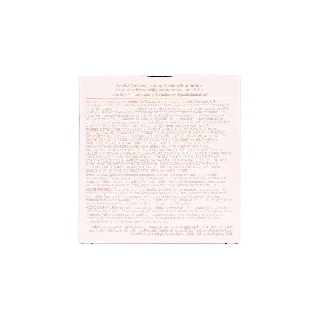 58179-Sheglam Lock & Go Long-Lasting Cushion Foundation Caramel +9