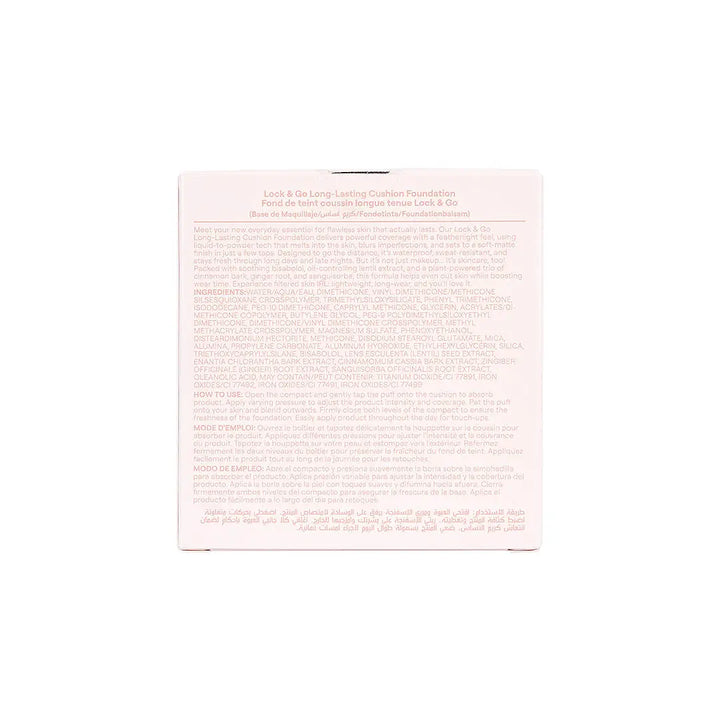 58179-Sheglam Lock &amp; Go Long-Lasting Cushion Foundation Caramel +9