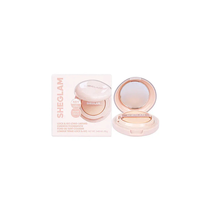 58179-Sheglam Lock &amp; Go Long-Lasting Cushion Foundation Caramel +7