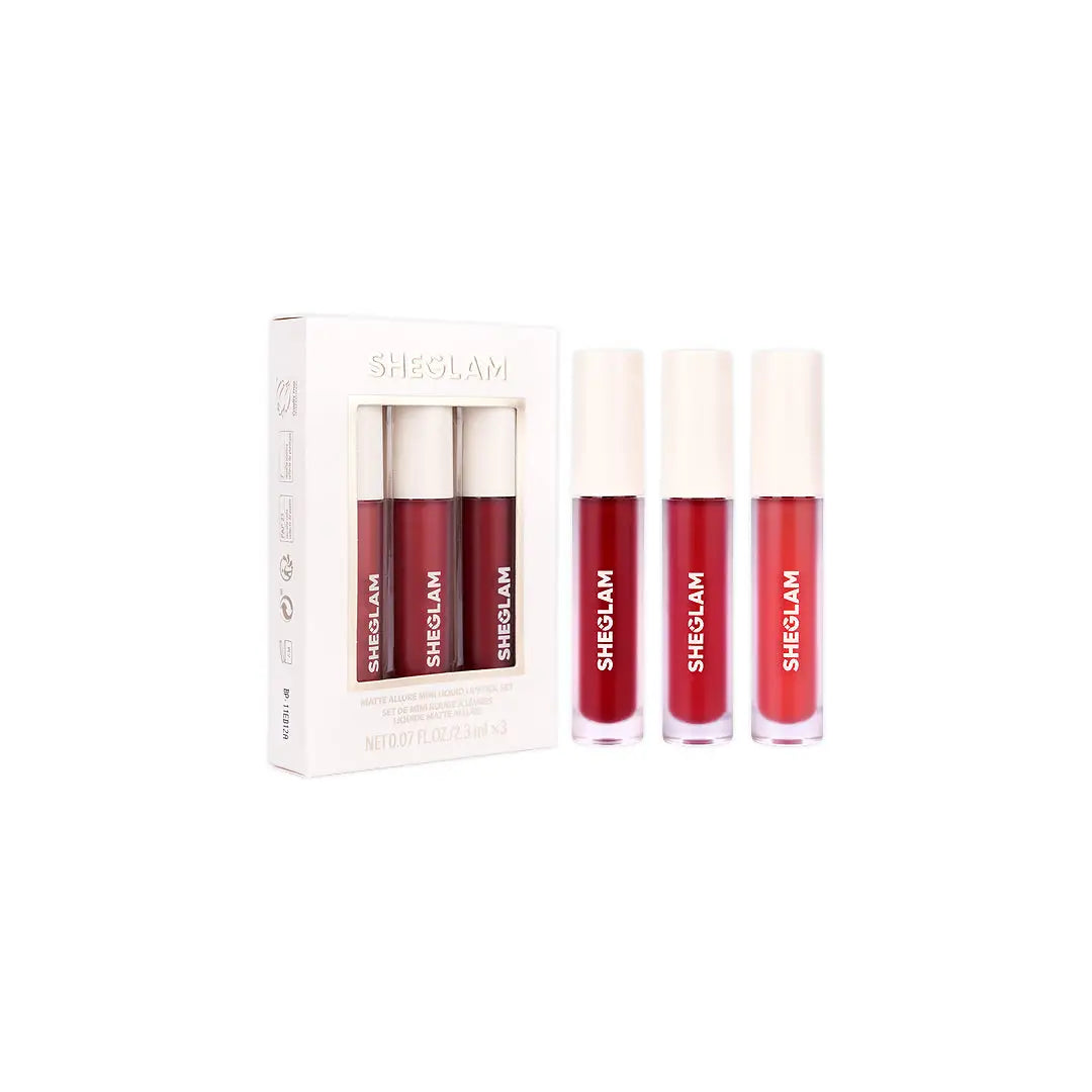58180-Sheglam Matte Allure Mini Liquid Lipstick Set Private Tour +1