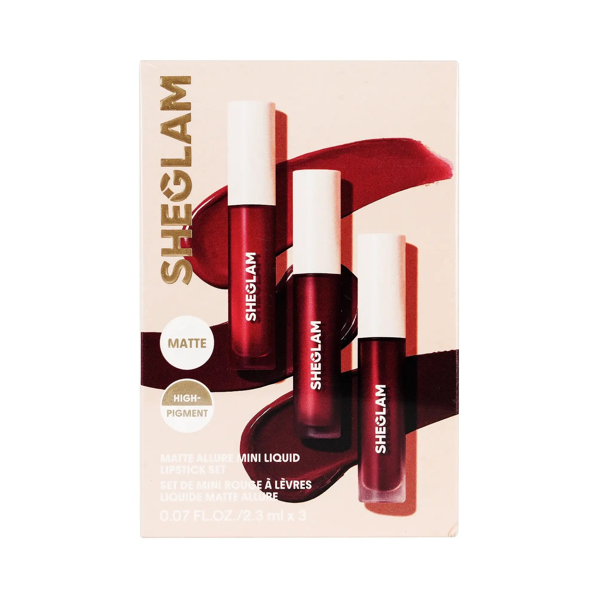 58180-Sheglam Matte Allure Mini Liquid Lipstick Set Private Tour +1