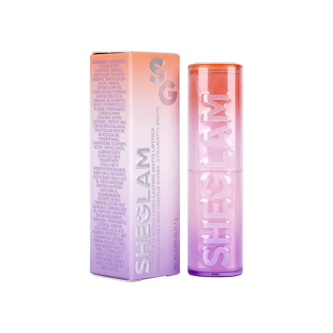 58189-Sheglam Dynamatte Boom Matte Lipstick A Bold Plan +1