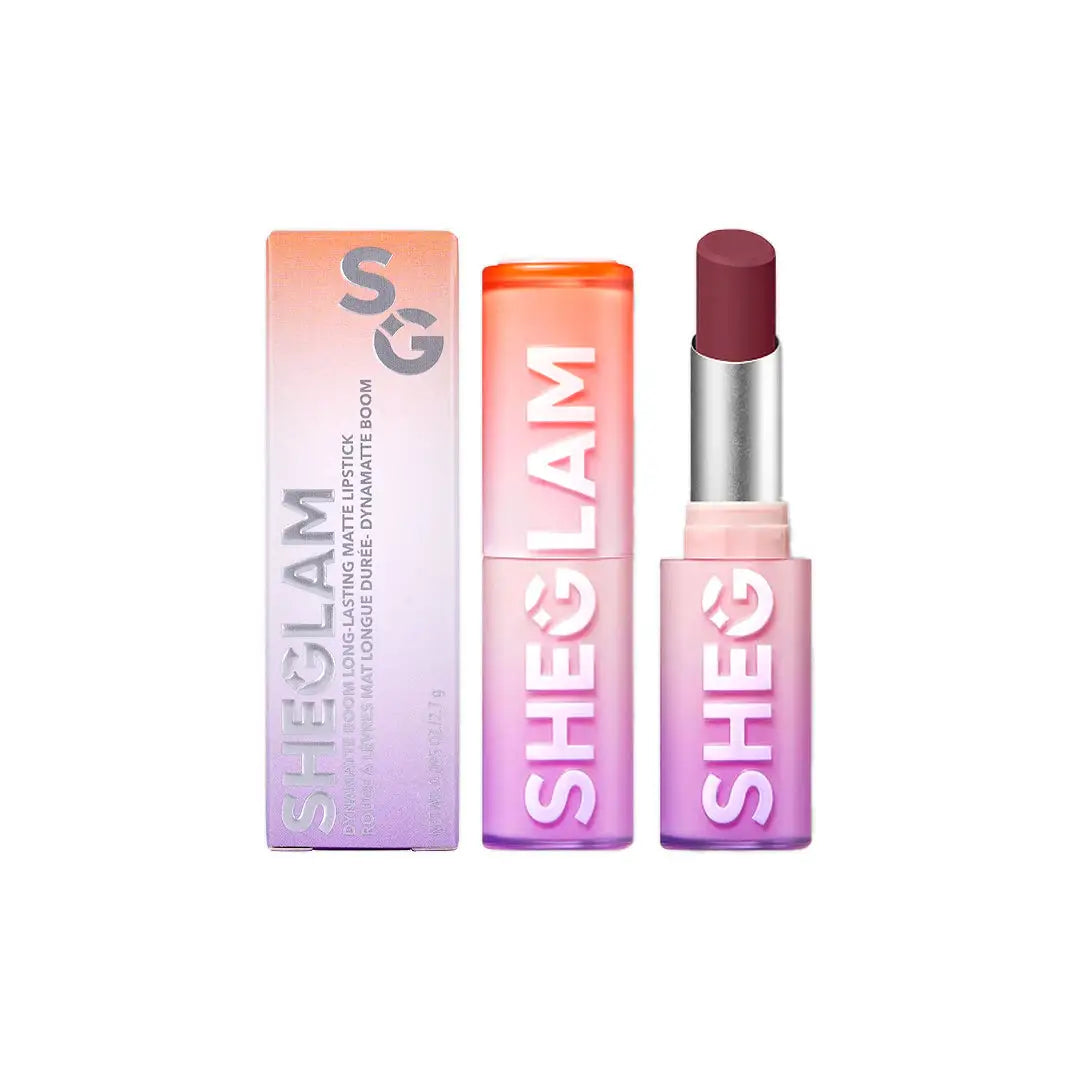 58189-Sheglam Dynamatte Boom Matte Lipstick A Bold Plan +2