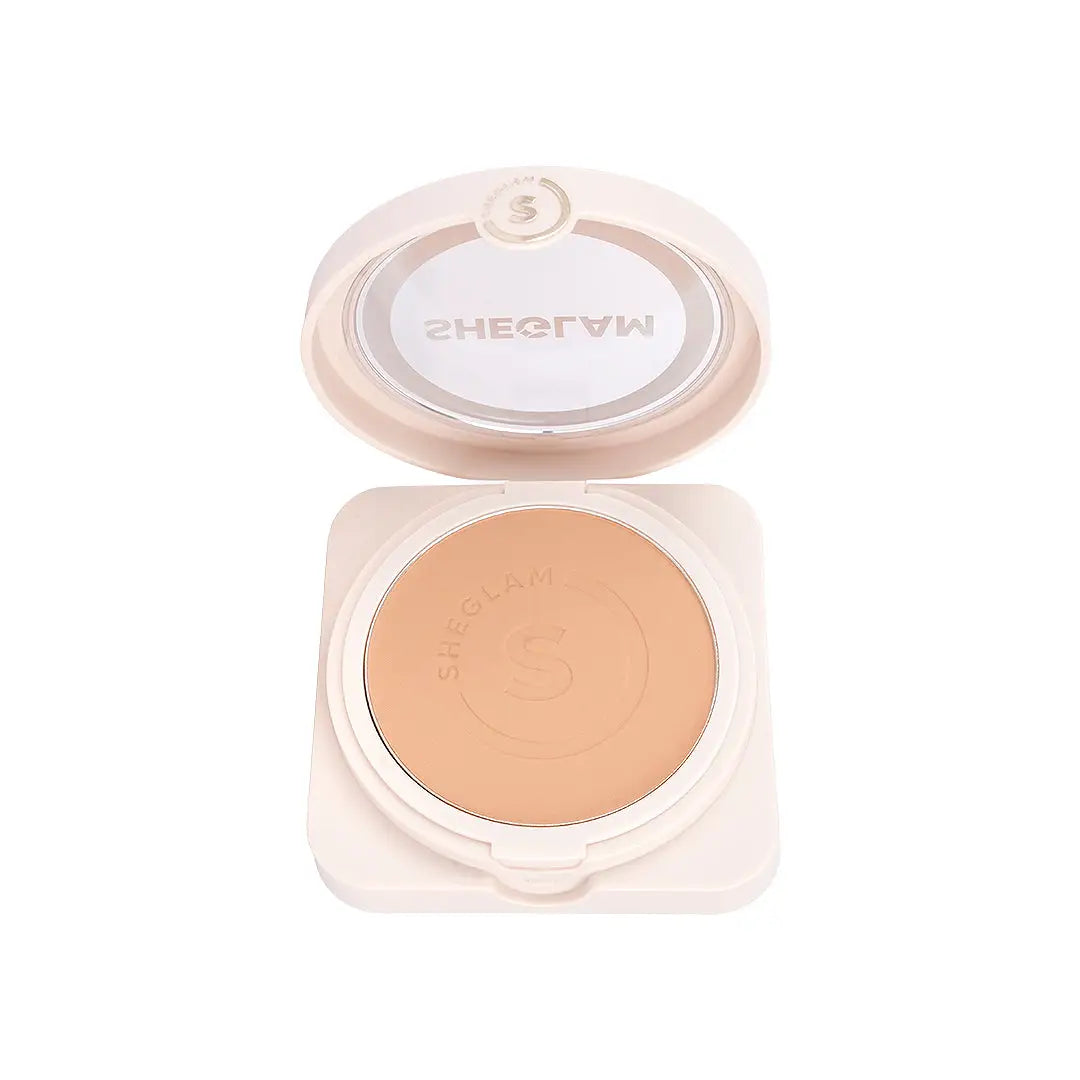 58197-Sheglam Skin-Focus High Coverage Powder Foundation Nude +1