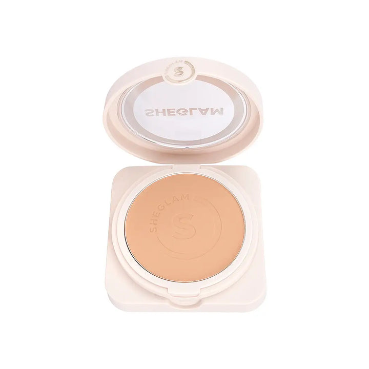 58197-Sheglam Skin-Focus High Coverage Powder Foundation Nude +1