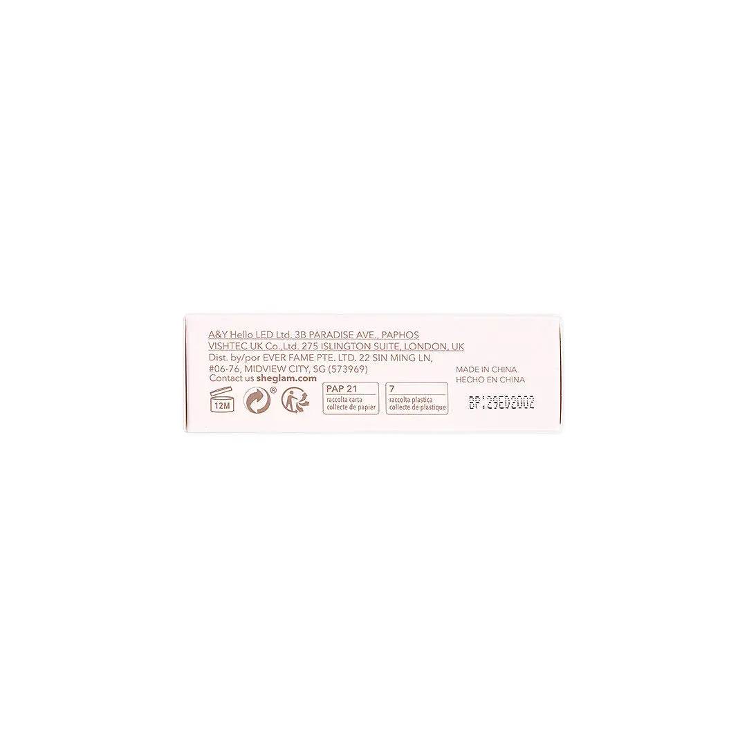 58197-Sheglam Skin-Focus High Coverage Powder Foundation Nude +10
