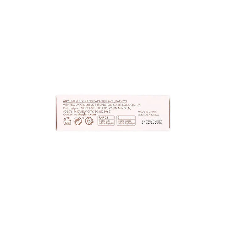 58197-Sheglam Skin-Focus High Coverage Powder Foundation Nude +10