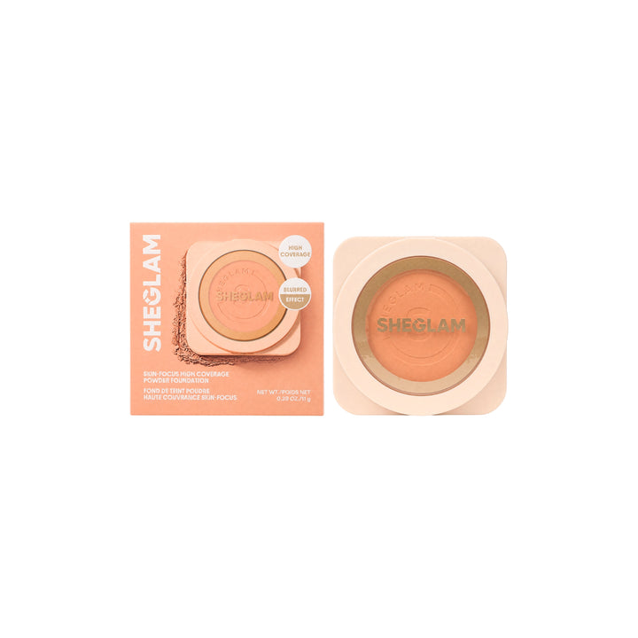 -Sheglam Skin-Focus High Coverage Powder Foundation Nude +2