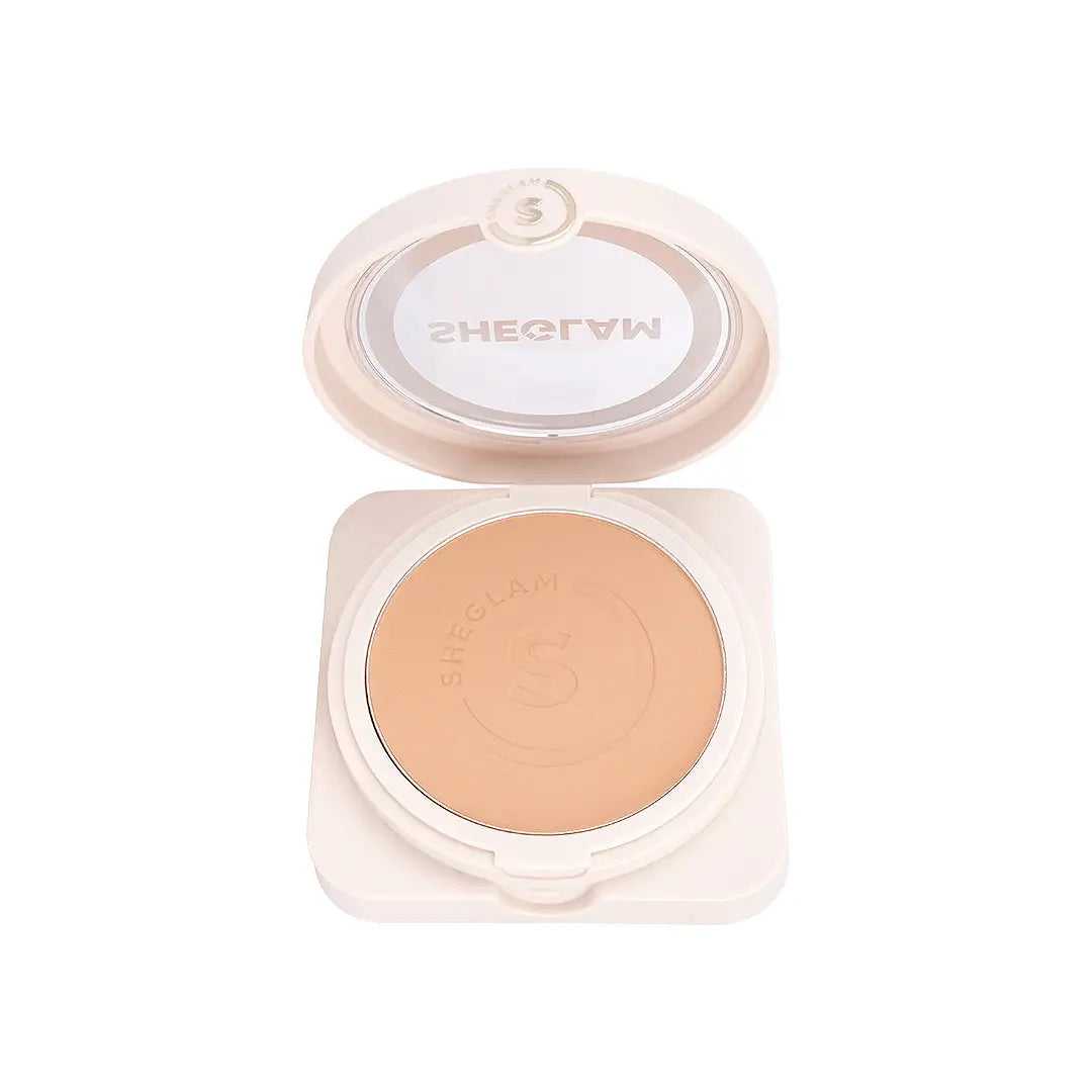 58198-Sheglam Skin-Focus High Coverage Powder Foundation Sand +1