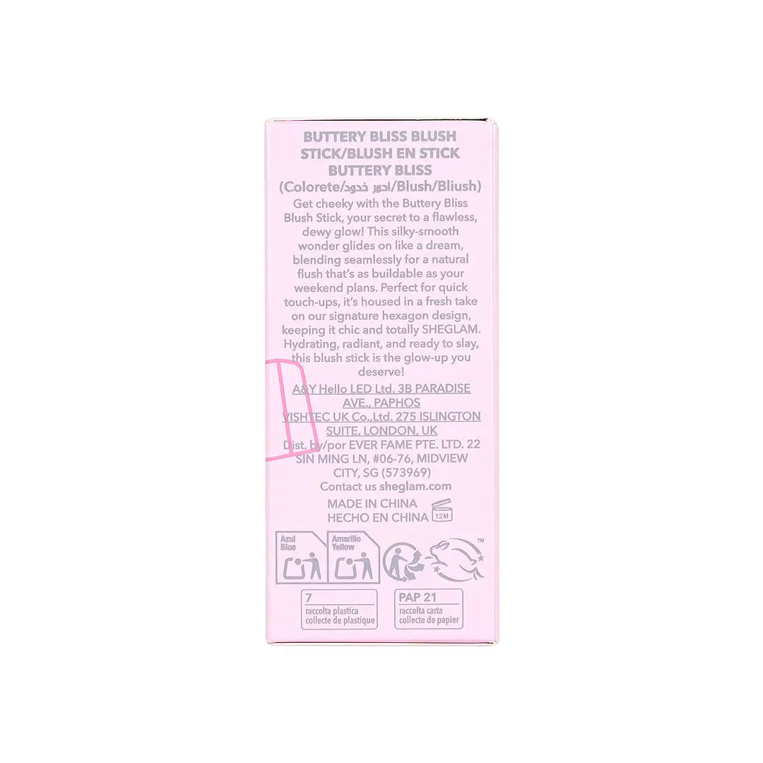 Sheglam Buttery Bliss Blush Stick Guava Juice