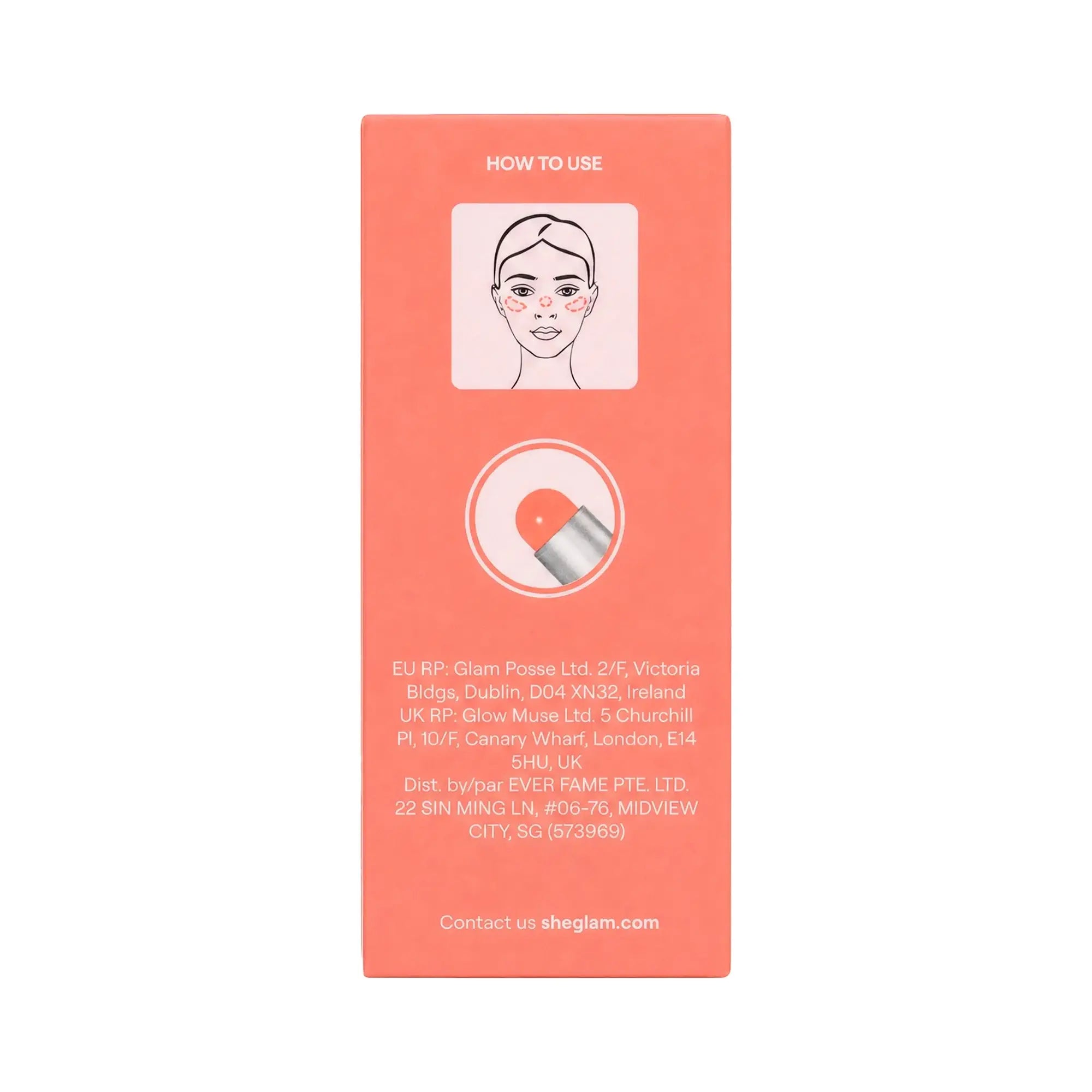 58206-Sheglam Buttery Bliss Blush Stick Hush Hush +7