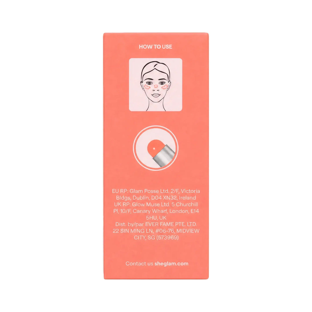 58206-Sheglam Buttery Bliss Blush Stick Hush Hush +7