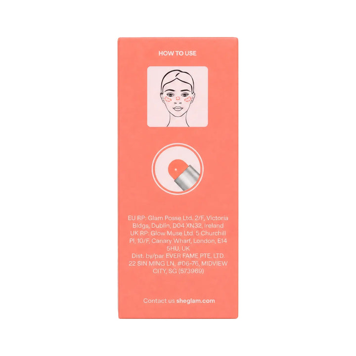 58206-Sheglam Buttery Bliss Blush Stick Hush Hush +7