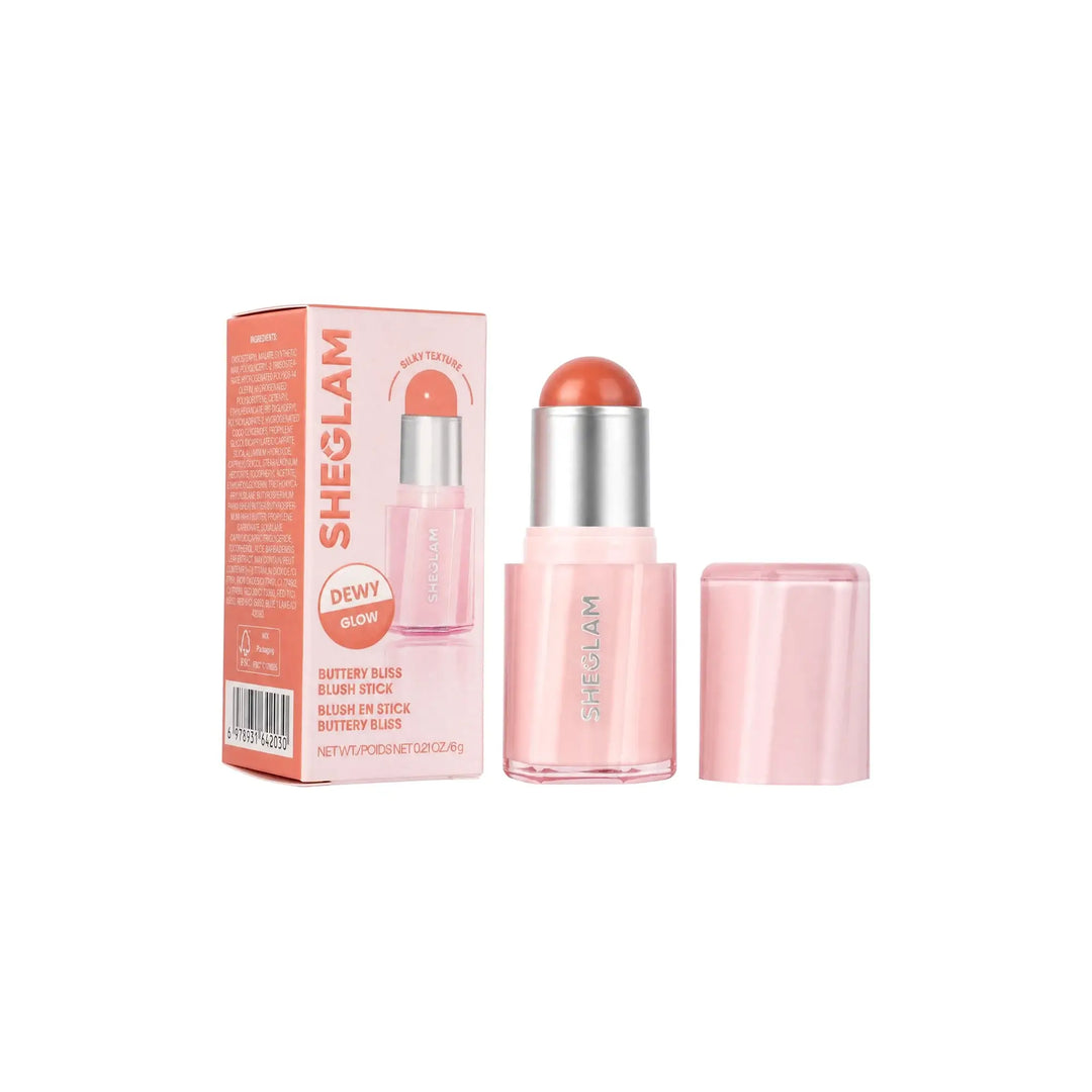 58206-Sheglam Buttery Bliss Blush Stick Hush Hush +3