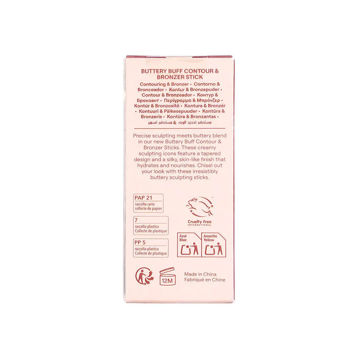 58228-Sheglam Buttery Buff Contour &amp; Bronzer Stick 01 Soft Tan +8