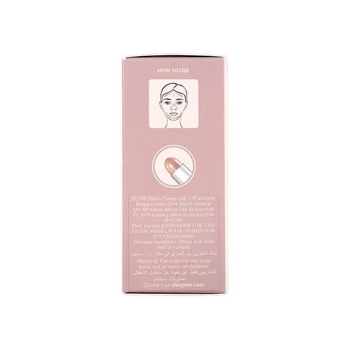 58228-Sheglam Buttery Buff Contour &amp; Bronzer Stick 01 Soft Tan +7