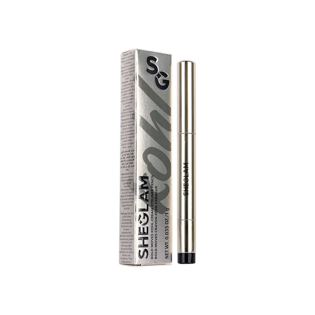 58230-Sheglam Bold Moves Kohl Cream Eyeliner Pencil-Black +2