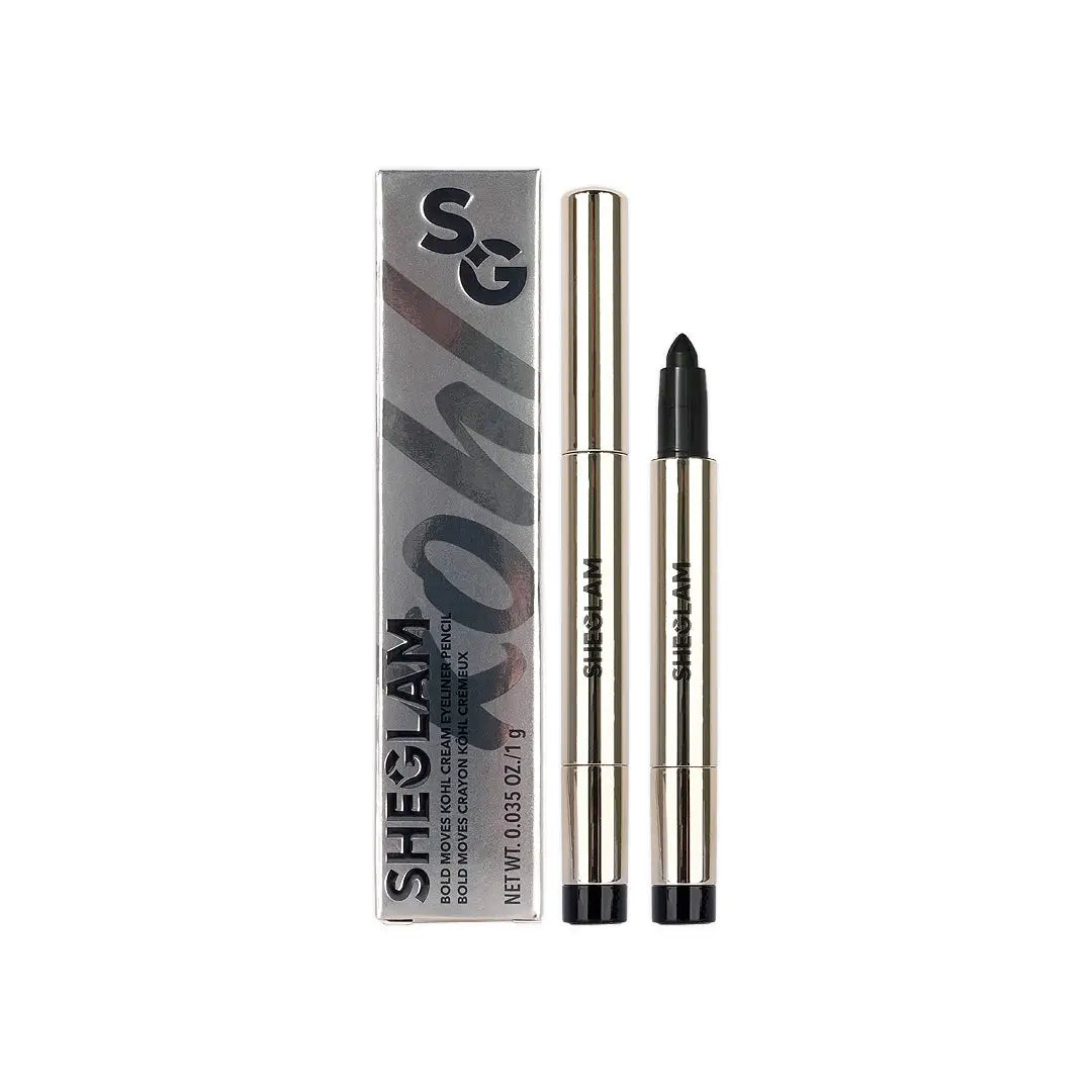 58230-Sheglam Bold Moves Kohl Cream Eyeliner Pencil-Black 