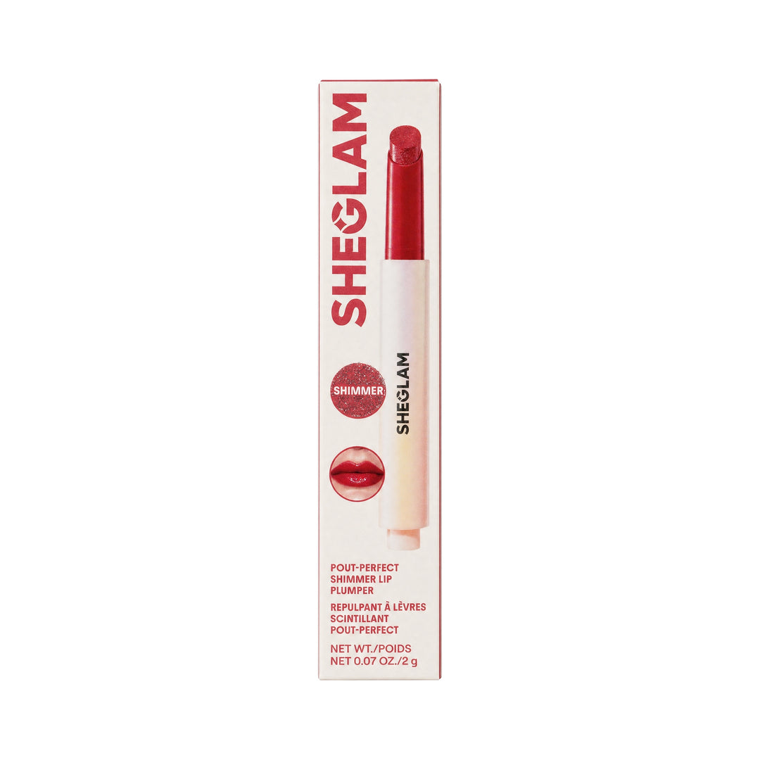 -Sheglam Pout-Perfect Shimmer Lip Plumper First Crush +3