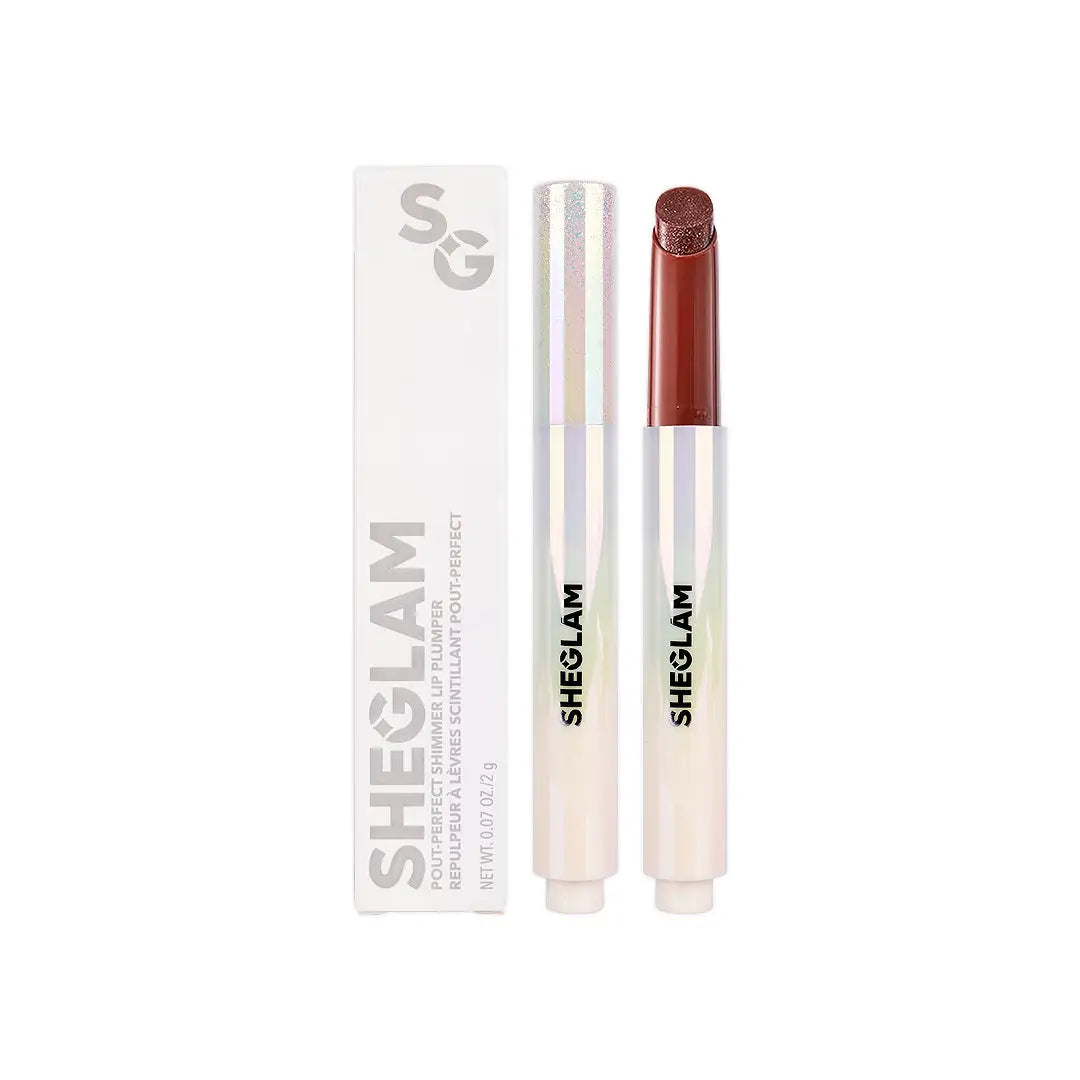 58233-Sheglam Pout-Perfect Shimmer Lip Plumper Sepia Kiss