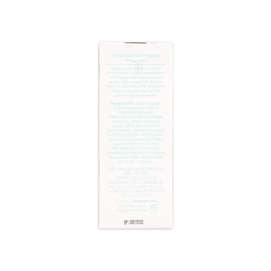 58235-Sheglam Pore No More Primer 30g +5