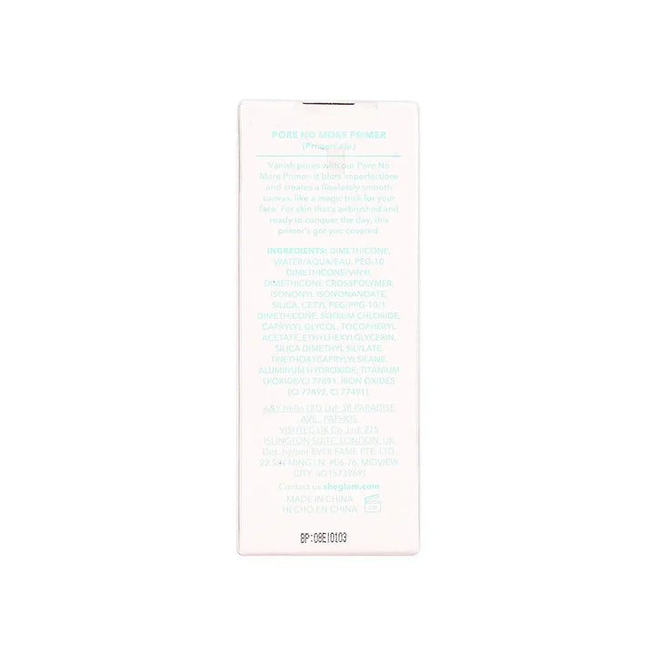 58235-Sheglam Pore No More Primer 30g +5