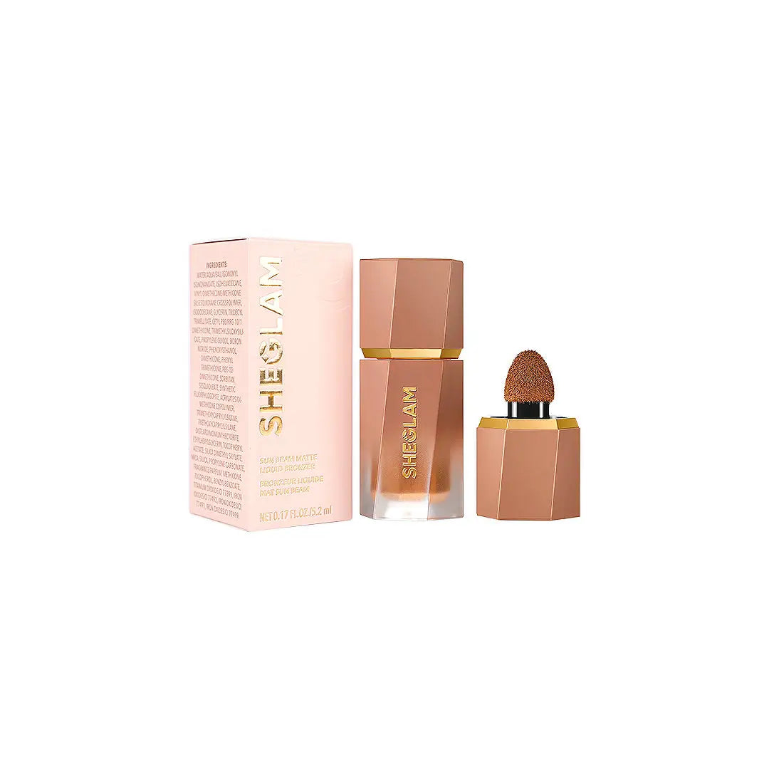 58238-Sheglam Sun Bean Matte Liquid Bronzer-Terracotta +3