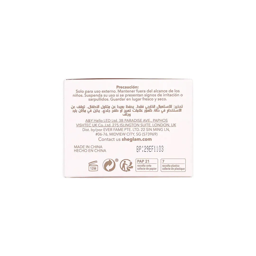 58241-Sheglam Lunar Glow Highlighter Vanilla Frost +4
