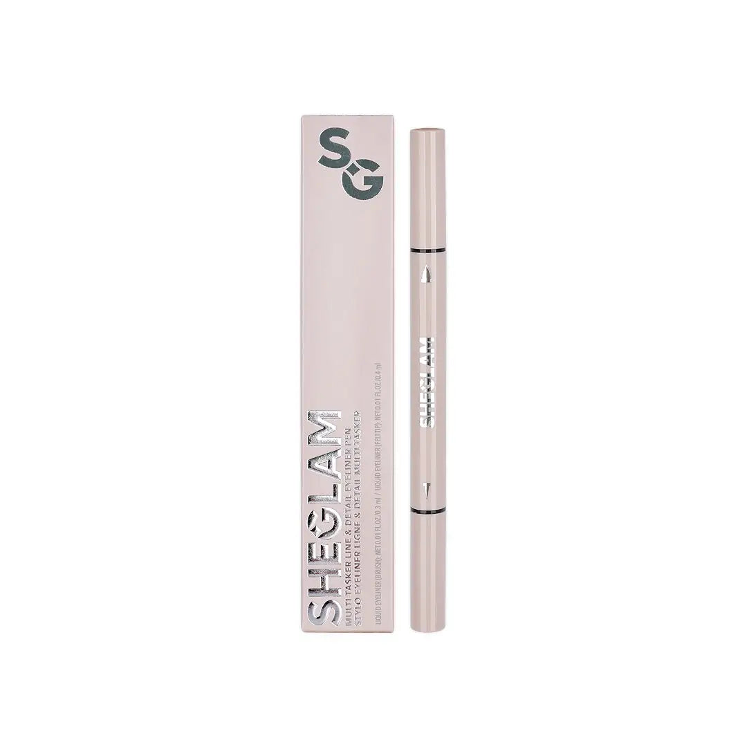 58242-Sheglam Multi-Tasker Line & Detail Eyeliner Pen-Black +1