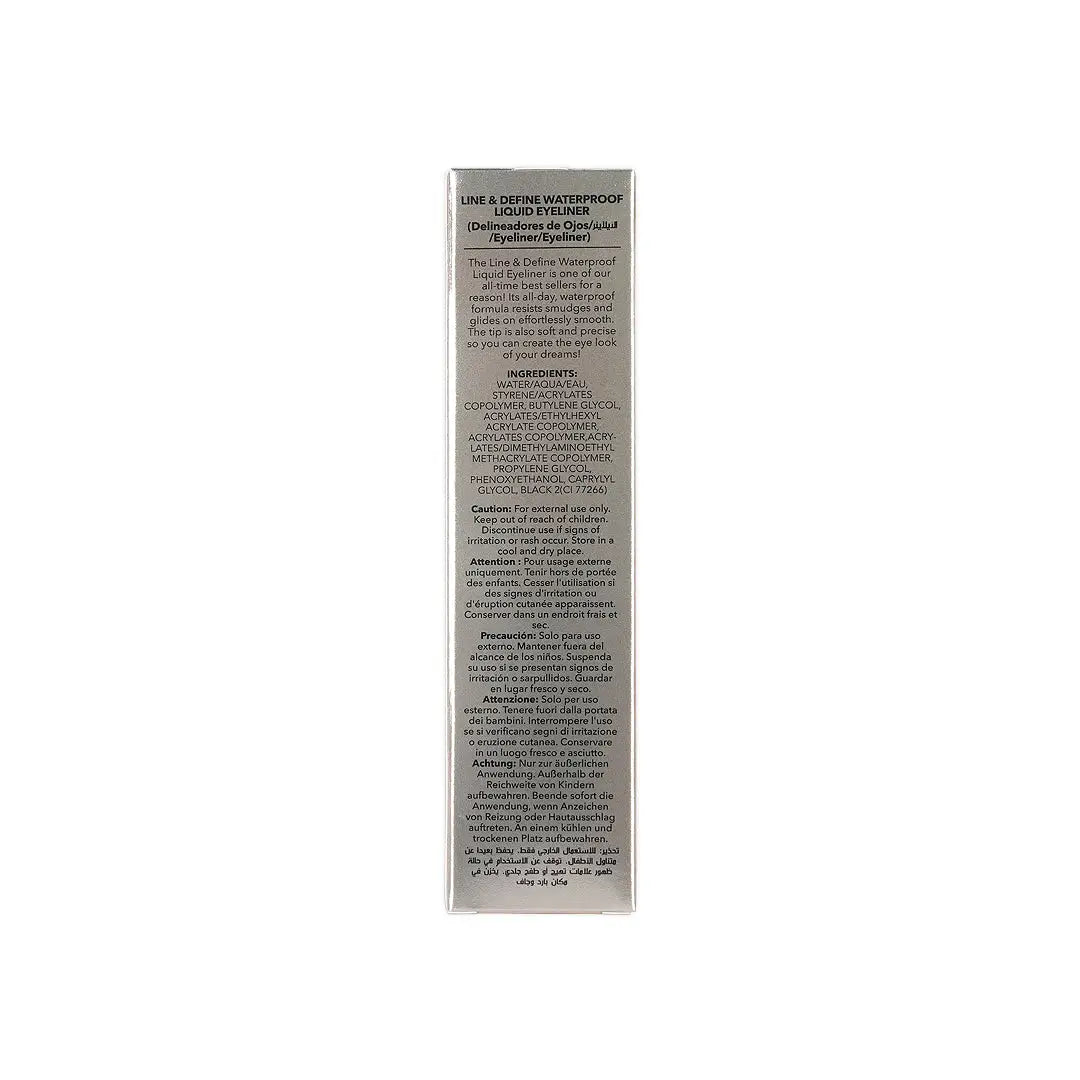 58247-Sheglam Line & Define Waterproof Liquid Eyeliner - Black +9