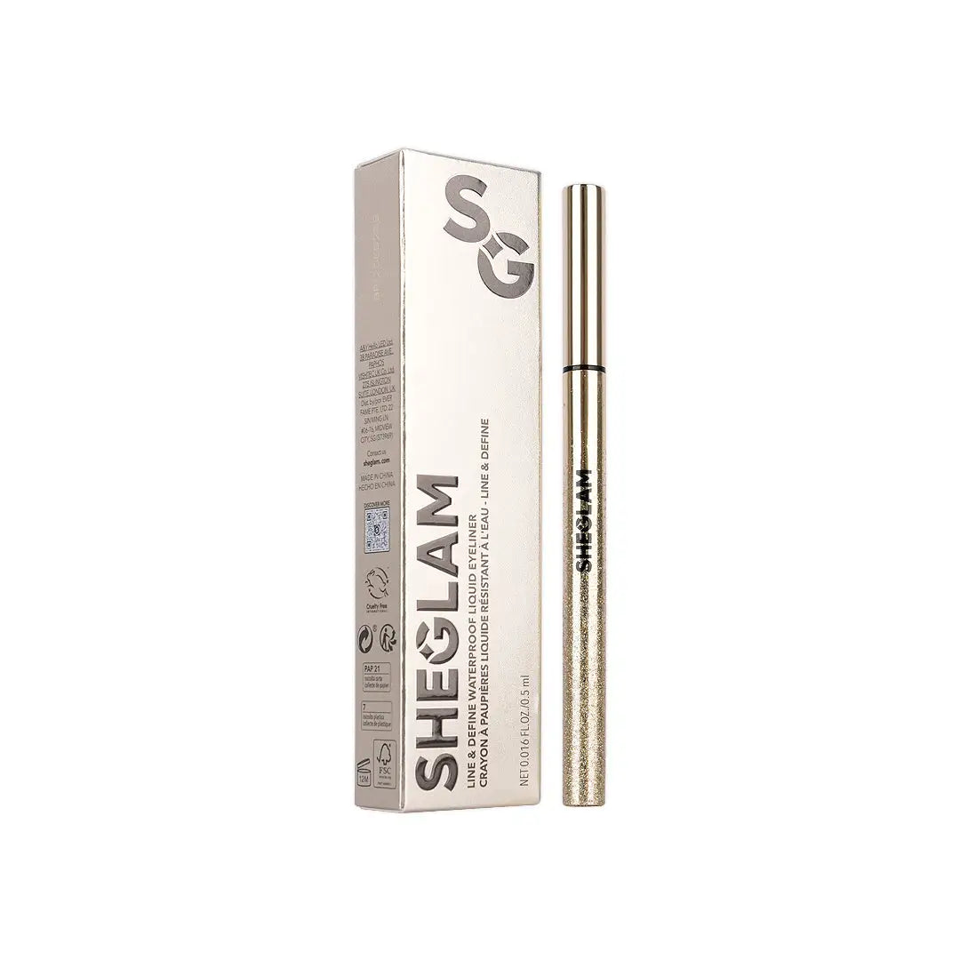 58247-Sheglam Line & Define Waterproof Liquid Eyeliner - Black +2