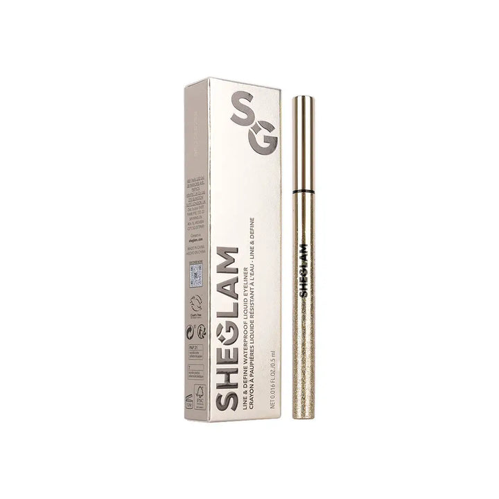 58247-Sheglam Line &amp; Define Waterproof Liquid Eyeliner - Black +2