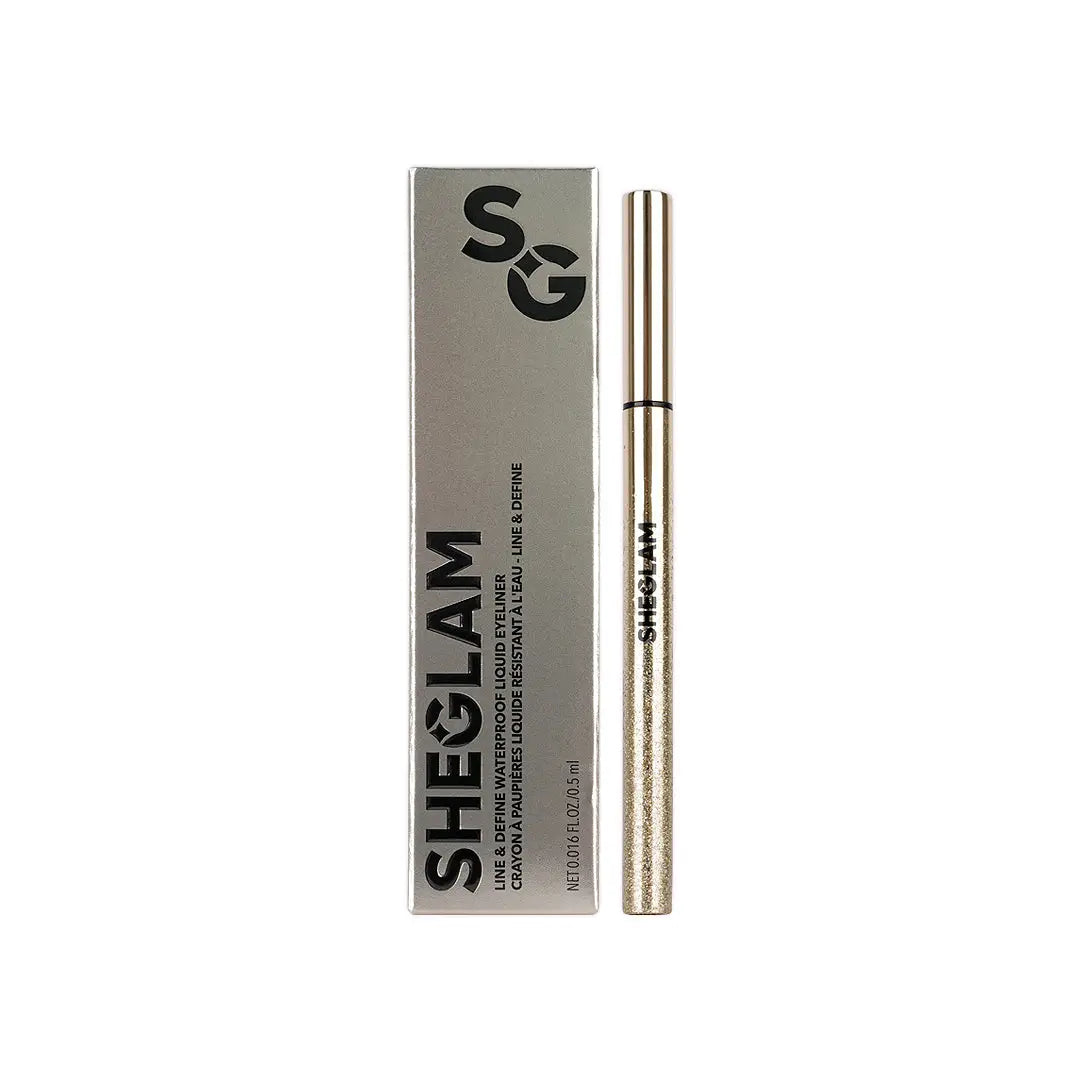 58247-Sheglam Line & Define Waterproof Liquid Eyeliner - Black +1