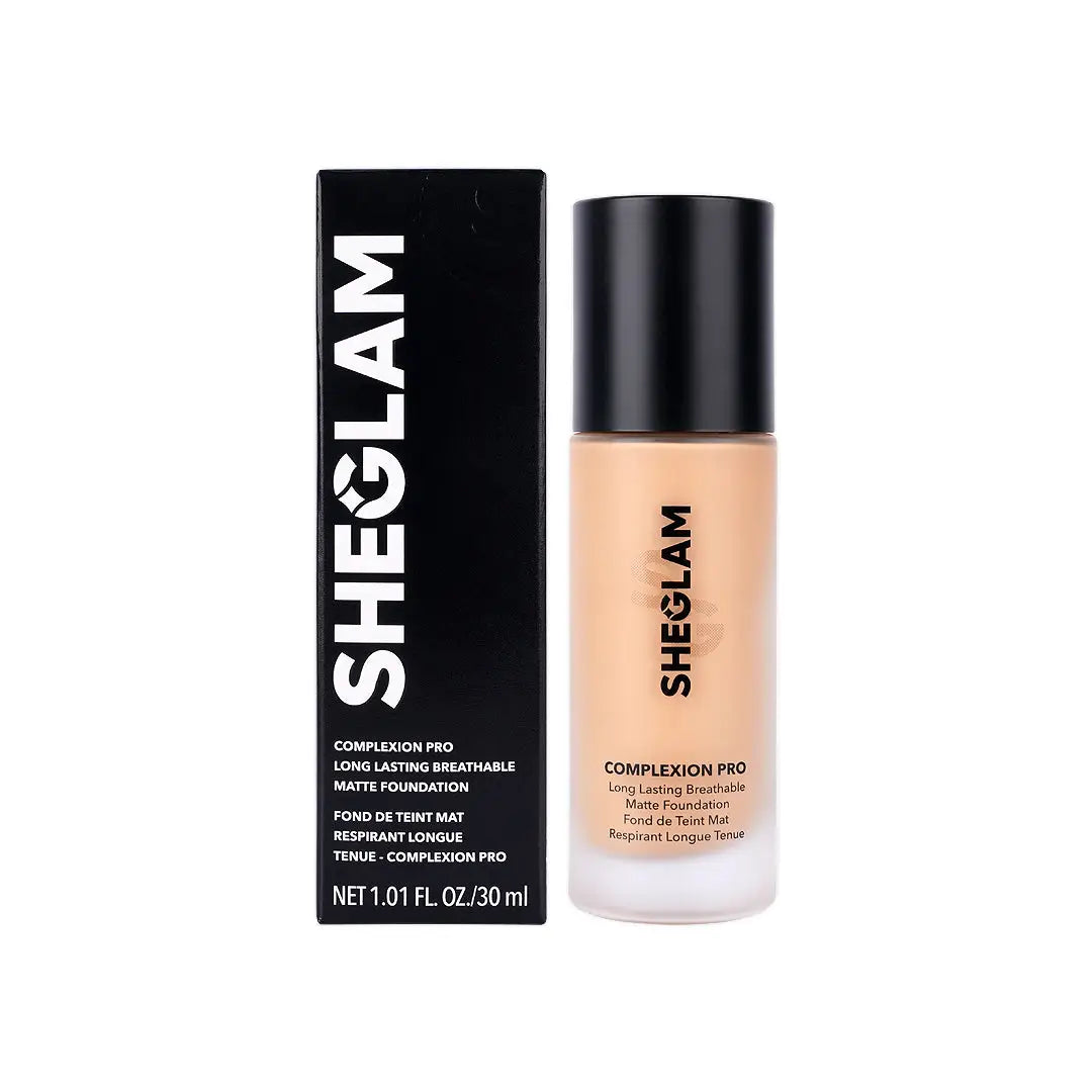 58248-Sheglam Complexion P.L.L Breathable Matte Foundation Sand 