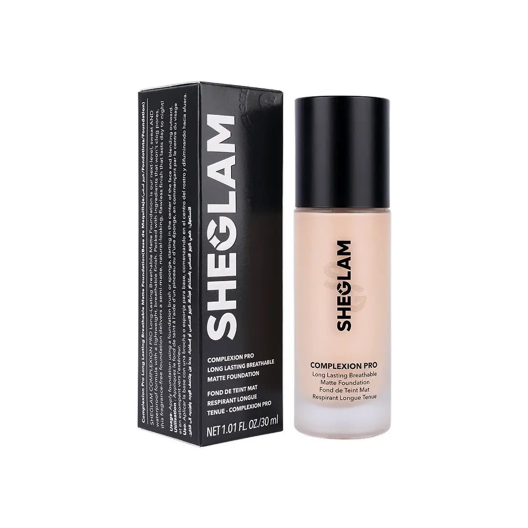 58249-Sheglam Complexion P.L.L Breathable Matte Foundation Fair +1