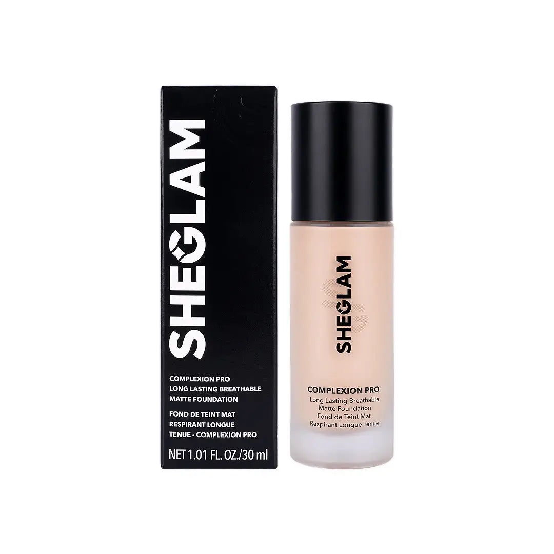 58249-Sheglam Complexion P.L.L Breathable Matte Foundation Fair 