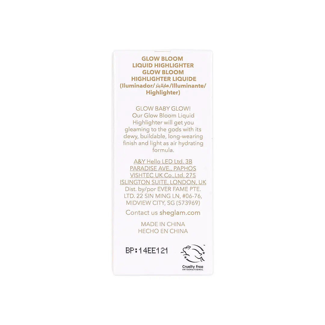 58253-Sheglam Glow Bloom Liquid Highlighter-Bellini Brunch +4