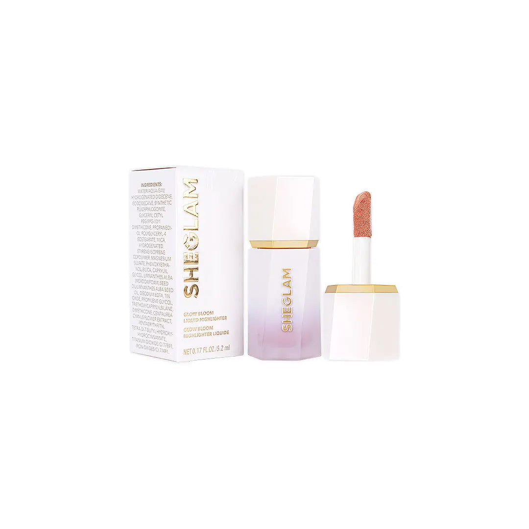 58253-Sheglam Glow Bloom Liquid Highlighter-Bellini Brunch +2