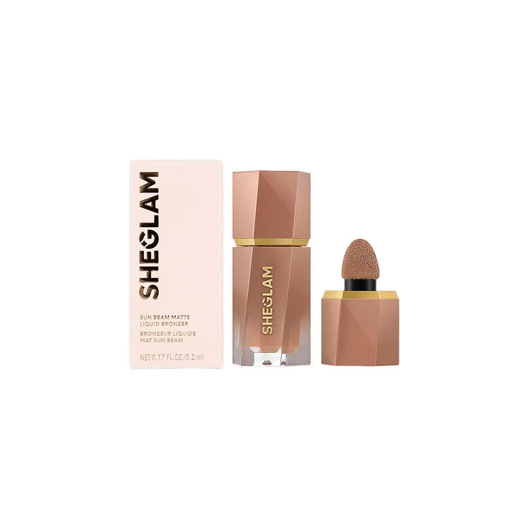 58255-Sheglam Sun Bean Matte Liquid Bronzer -Golden Sun 