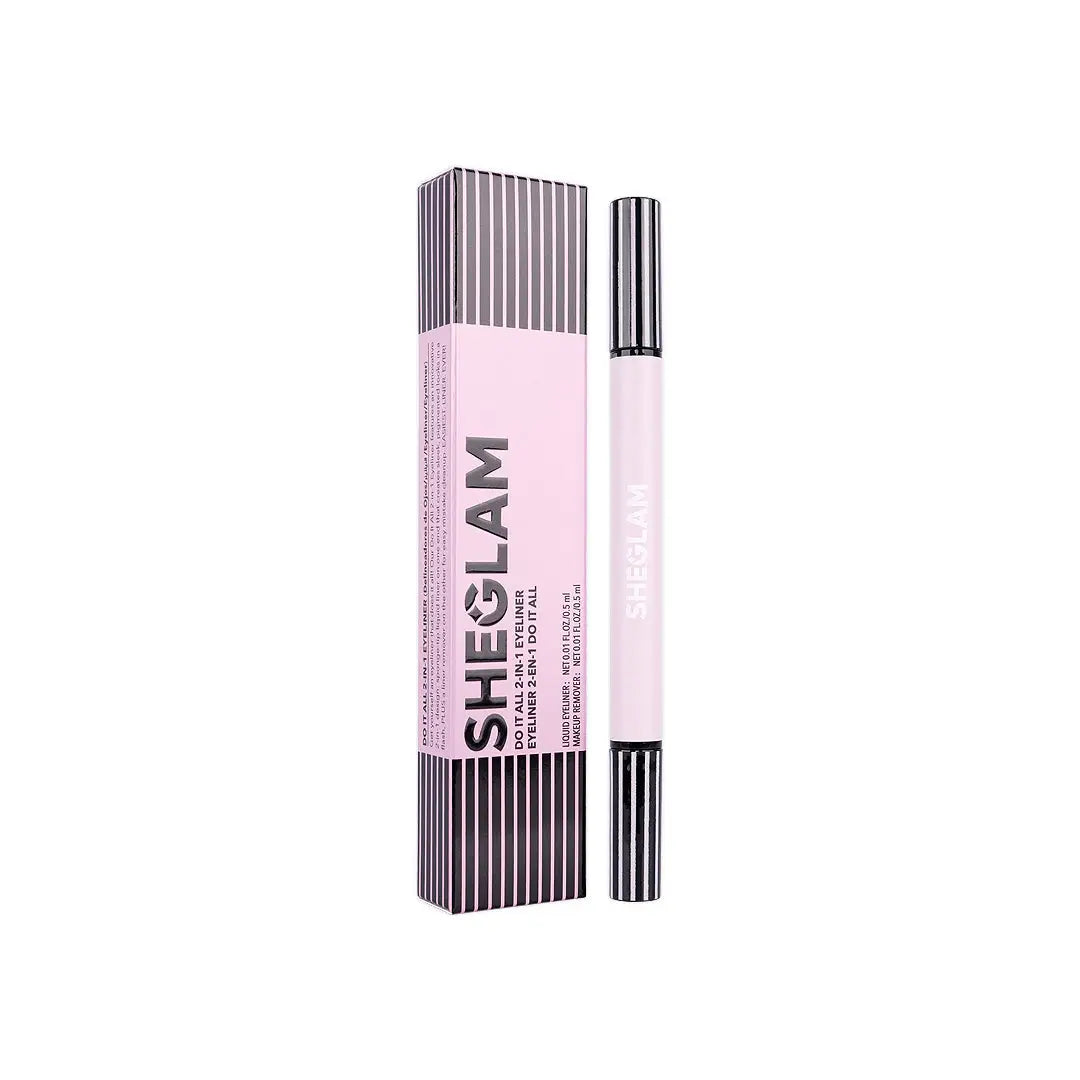 58256-Sheglam Do It All 2-In-1 Eyeliner-Black +2