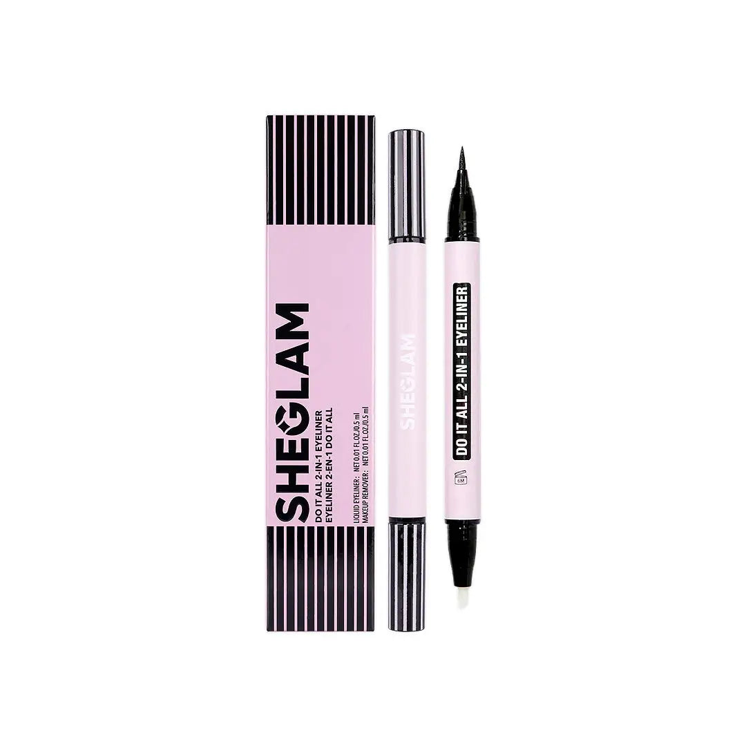 58256-Sheglam Do It All 2-In-1 Eyeliner-Black 